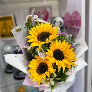 BOUQUET DE 3 GIRASOLES