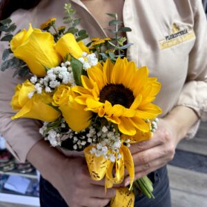 Bouquet de rosas amarillas