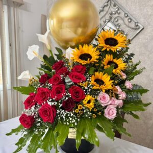 ARREGLO EN BASE ROMANTIC