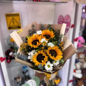 BOUQUET DE GIRASLOES YELLOW